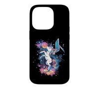 Basketball Colourful Unicorn Artwork Basketball Player Case for iPhone 14 Pro