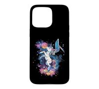 Basketball Colourful Unicorn Artwork Basketball Player Case for iPhone 15 Pro Max