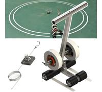 Basketball Court Marking Kit, Court Line Tape Machine with Drawing Circle Kit, Distance: 3-15cm Adjustable and Pole Length: 55-80 Cm Adjustable, Draw The Iines and Circles You Want for Floor Markings
