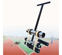 Basketball Court Marking Kit for Concrete,Hand Push Floor Marking Tool,Adjustable Playing Field Line Striping Machines,Court Line Tape Machine,Basketball Court Line Kit for Asphalt,Road Warning