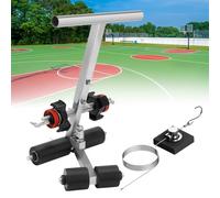 Basketball Court Marking Tool Kit with Drawing Circle, Adjustable Playground Line Marking Machine for Roads, Parking Lots, Arenas, and Factories
