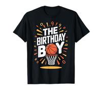 Basketball Court The Birthday Boy Kids Basketballers Youth T-Shirt