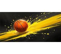 Basketball Diamond Art Kits Adults, Paint by Numbers for Adults Graffiti Pattern with Full Round Drill Canvas, 5D Diamond Painting Beginner Gem Art Kits for Home Wall Room Decor, 40x80 In, Model471