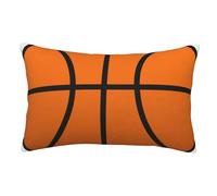 Basketball Double-Sided Plush Pillow Cover - Soft And Breathable Decorative Pillowcase Pillow Protectors Bedroom Pillowcase Couch Pillowcase Car Pillowcase