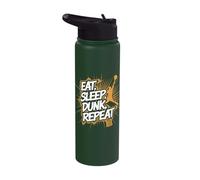 Basketball Dribble Shoot Win Accessories Stainless Steel Insulated Water Bottle