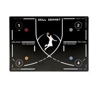Basketball Dribbling Mat - Lightweight Quiet Roll Up Portable Skill Development Tool | Family Friend Beginner Enthusiast Indoor Outdoor Basketball Playing