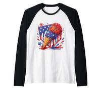 Basketball Drip Ice Cream Apparel Youth Drip Basketball Boys Raglan Baseball Tee