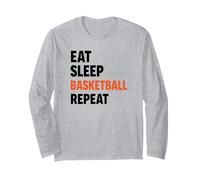 Basketball Eat Sleep Play Repeat Athlete Mindset Long Sleeve T-Shirt