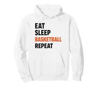 Basketball Eat Sleep Play Repeat Athlete Mindset Pullover Hoodie