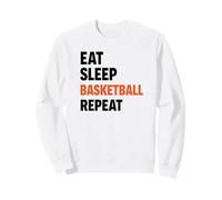 Basketball Eat Sleep Play Repeat Athlete Mindset Sweatshirt