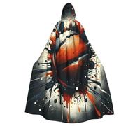 Basketball-Energy-Motion Adult Witch Hooded Cape, Halloween Costume Hooded Cloak