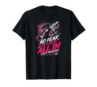 Basketball Fearless No Limits All in Motivational Player Value Graphic T-Shirt