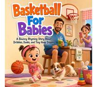 Basketball For Babies: A Bouncy Rhyming Story About Dribbles, Dunks, and Tiny Hoop Dreams (Grown-Up Lessons for Little Minds)