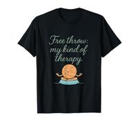 Basketball Free Throw My Kind of Therapy Fan Graphic T-Shirt