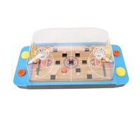 Basketball Game Toy for Kids: Bounce Basketball Design & Two Player Battle Desktop Game Set, ABS Educational Sports Toy for Indoor Party and Family Gathering