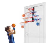 Basketball Gift, Over The Door Mini Hoop Basketball Hoop | Wall-Mounted Door Mount, Party Family Game Drink Game Night