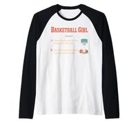 Basketball Girl Definition Player Theme Cozy Woman Raglan Baseball Tee