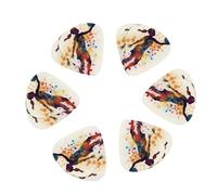Basketball Girl Pattern Guitar Pick 12 picks Fashion Personalized Bass Pick Durable Electric Guitar Plectrums Instrument Accessories for Ukulele Electric Guitar Bass
