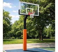 Basketball Goal Crash Pad, Indoor/Outdoor Protective Padding for Hoop Post, Impact Absorption Cushion Cover for Player Safety and Pole Cushioning