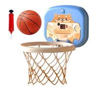 Basketball Goal Toy - Support Mini Hoop Set, Wall Mounted Backboard, Indoor Sports Game | Kids Basketball Hoop for Bedroom Living Room, School Dormitory Playroom Training Practice Entertainment Using
