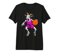 Basketball Goat Premium T-Shirt
