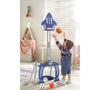 Basketball Golf Ring Toss Activity Centre for Toddlers Living and Home Blue One Size
