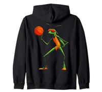 Basketball Grasshopper Zip Hoodie