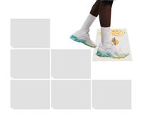 Basketball Grip Mat - Volleyball Adhesive Mat 43.2 X 30.5 Cm, Portable Sticky Booster | Modern Design Replaceable Non-Slip Training Tool for Practice