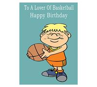 Basketball Happy Birthday Card