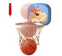 Basketball Hoop, Ball Sports Toy, Kid Friendly Bright Colors Smooth Edges Indoor Use Non Slip Portable Setup Skill Building Educational Toys, Scoreboard for Home, Living Room, Bedroom