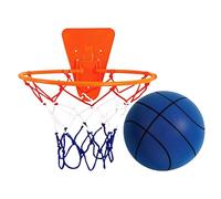 Basketball Hoop - Bounce Basketball Dribbling | Silent No Noise Sport | Indoor Quiet Dribbling with Adjustable Hoop | Soft Portable Bounce Equipment for Gym Apartments in cas