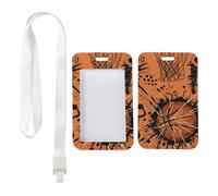 Basketball Hoop Card Holder with White Lanyard, Door Card Holder, Vertical Name Badges Protector for Work, Vertical Cards Protector for Women, Nurse Accessories Work Teacher Stuff