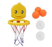 Basketball Hoop For Bathtub,Cartoon Bathtub Basketball Net - Portable Water Play Set Interactive Bathroom Game For Boys Girls Pool Bedroom Beach
