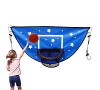 Basketball Hoop for Trampoline, Bounce Dunk Goal Set, Safety Edge Attachment, Weatherproof Frame, Easy to Install Design, Fun in the Garden Outdoors