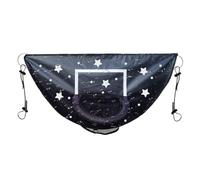 Basketball Hoop for Trampoline, Bounce Dunk Goal Set, Safety Edge Attachment, Weatherproof Frame, Easy to Install Design, Fun in the Garden Outdoors