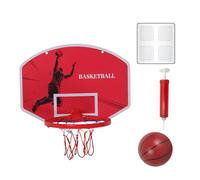 Basketball Hoop for - Wall Mounted Basketball Machine, Indoor Basketball Arcade Game | Punch Frame Portable Sports Toy, Basketball Set with Ball and Pump for Jo