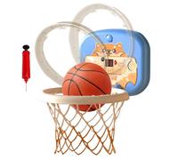 Basketball Hoop Indoor - Wall-Mounted Basketball Board Set - Educational Ball Sports Toy with Scoreboard for Bedroom Living Room School Teens Home