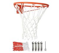 Basketball Hoop Net, Outdoor Basketball Game Net, Wall Mounted Basketball Edge, Anti-Rust Ball Gate System Room Accessories for the Driveway Fitness Center, Gym, School, Fitness Camp