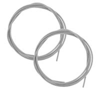 Basketball Hoop Net Silver Threading String 2pcs Steel Wire | Replacement String, Secure Attachment and Easy Installation, for Basketball Hoop Setup Indoors Outdoors
