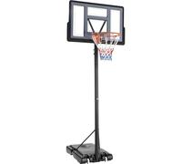Basketball Hoop Outdoor, 135-305cm Basketball Stand, with 110 x 71 cm Back board, Suitable for Adults, Teenagers, Children in the Backyard, Garden, Garage, Indoor