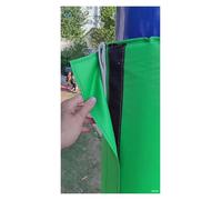 Basketball Hoop Padding,Heavy Duty Detachable Pole Padding - 6" Round Weatherproof Column Protector Wrap for Metal, Wood, Concrete - Anti-Collision Post Pads (Green, 5'H x 5.5" Dia)