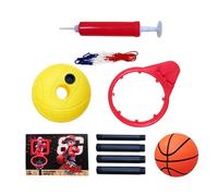 Basketball Hoop, Portable Basketball Hoop Stand | Fun Parent-Child Basketball Goal Net | Basketball Hoop Suitable for Height Adjustable from 19.6 to 44 Inches, Fun by