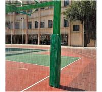 Basketball Hoop Protector Padding, UV-Resistant Metal Post Cover, Square Pole Column Pad for 4-8 ft Tall Hoops, Durable Wrap Around Design