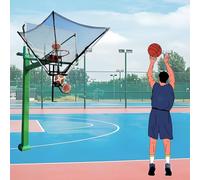 Basketball Hoop Return Stand | 180° Rotating Guide Basketball Return Stand, Hanging Automatic Net Return System, Non-Slip Rubber Pads Protect The Hoop, Suitable For Basketball Halls, Training Camps