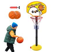 Basketball Hoop Set for - Adjustable Height Indoor and Outdoor Basket Basket | Portable Basketball Stand with First Educational Sports Toys for All PE