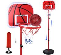 Basketball Hoop Stand Goal Net Kids Sports Adjustable 2024