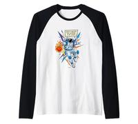 Basketball in Space Gravity Beater THE Universe is My Court Raglan Baseball Tee