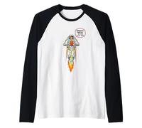 Basketball in Space - Gravity Check WE Have Lift Off Raglan Baseball Tee