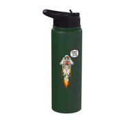 Basketball in Space - Gravity Check WE Have Lift Off Stainless Steel Insulated Water Bottle