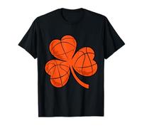 Basketball Irish Shamrock Clover Sports St. Patricks Day T-Shirt